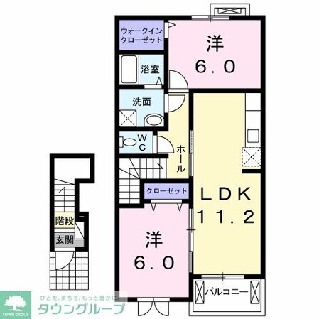 アルカンシェル IIの物件間取画像